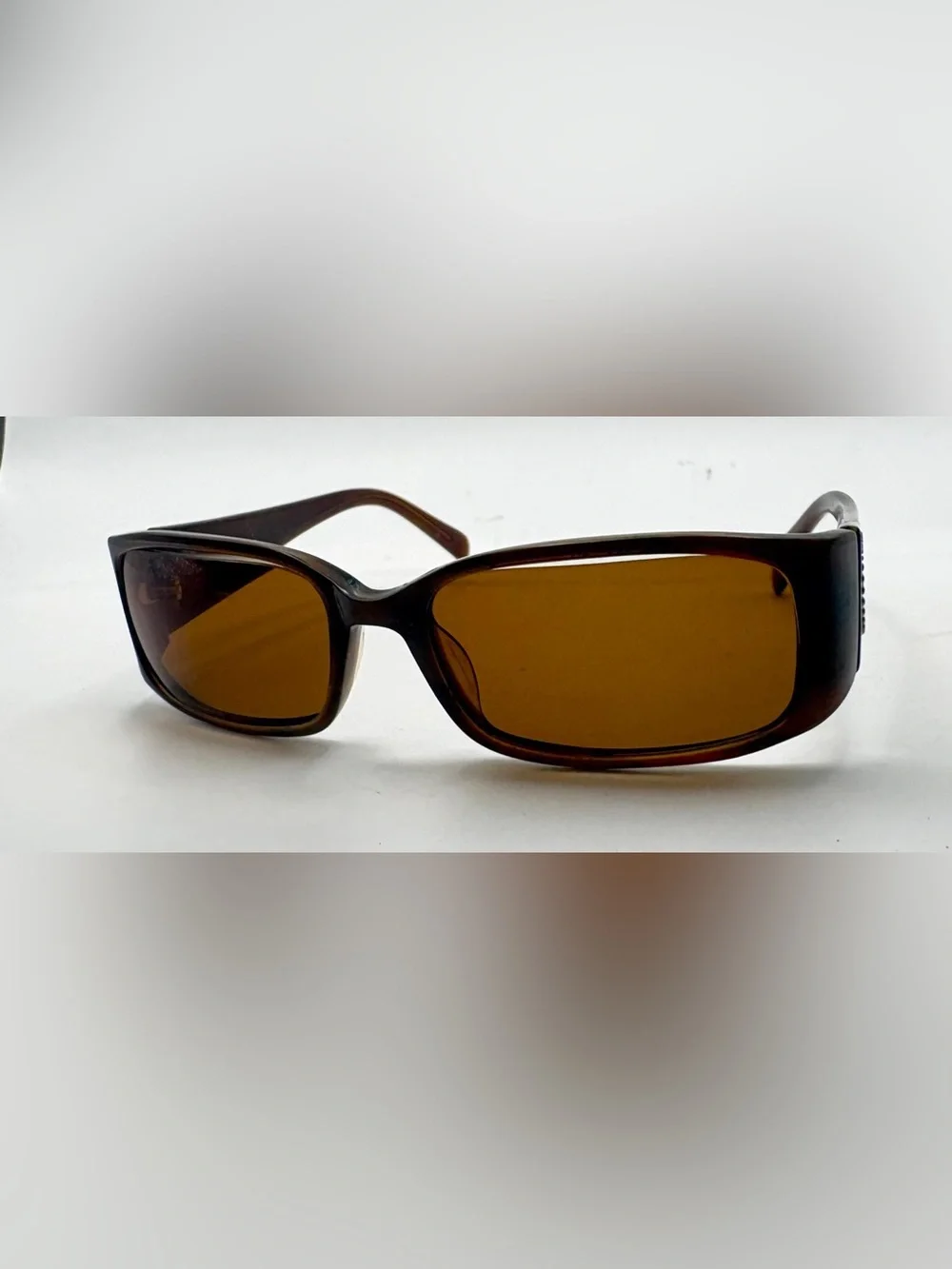Guess GU6420 Brown Oval Sunglasses Frames Only